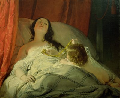 El somnoliento de Friedrich von Amerling